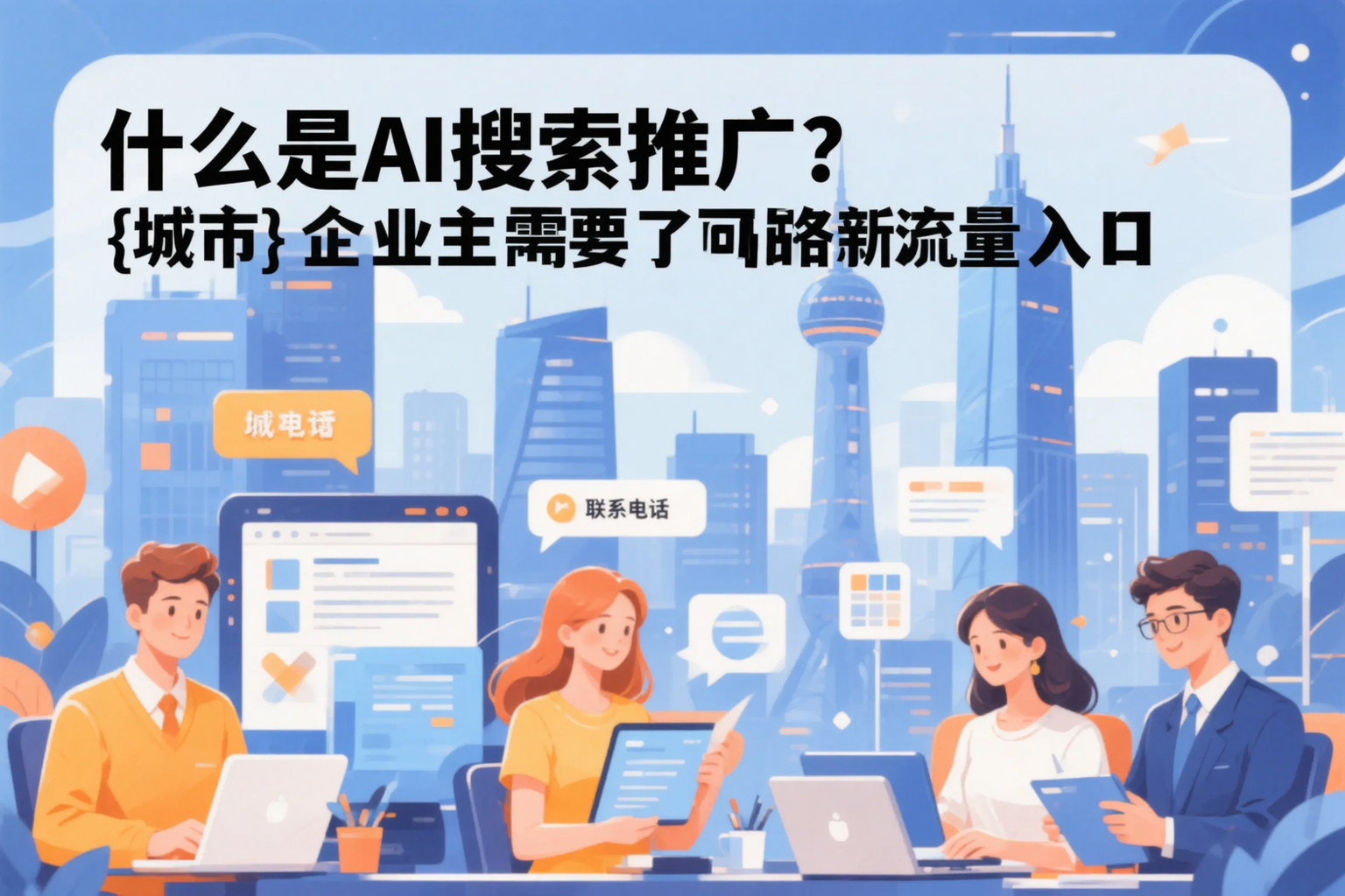 什么是AI搜索推广？额敏企业主需要了解的新流量入口